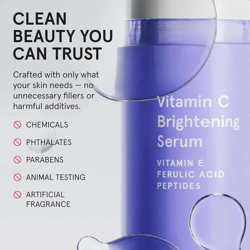 Vitamin C Serum for Face – Irestore Brightening & Anti-Aging Serum with Hyaluronic Acid, Vitamin E & Ferulic Acid for Dark Spots & Glow (1 Fl Oz)